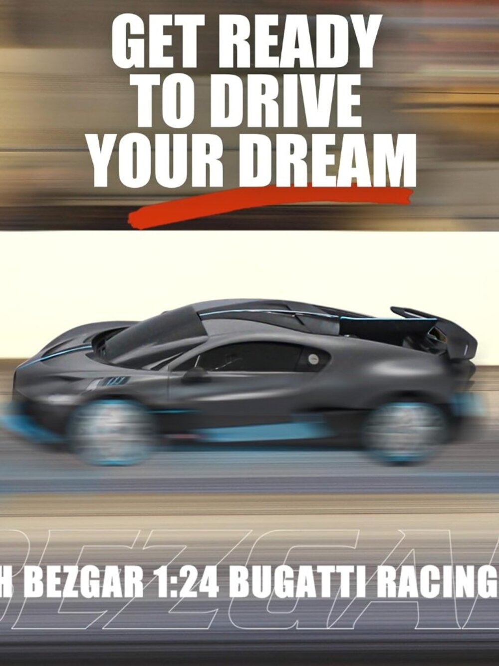 Bugatti Remote Control Car for Boys- 1:24 Officially Licensed Bugatti RC Cars, E - Picture 6 of 6